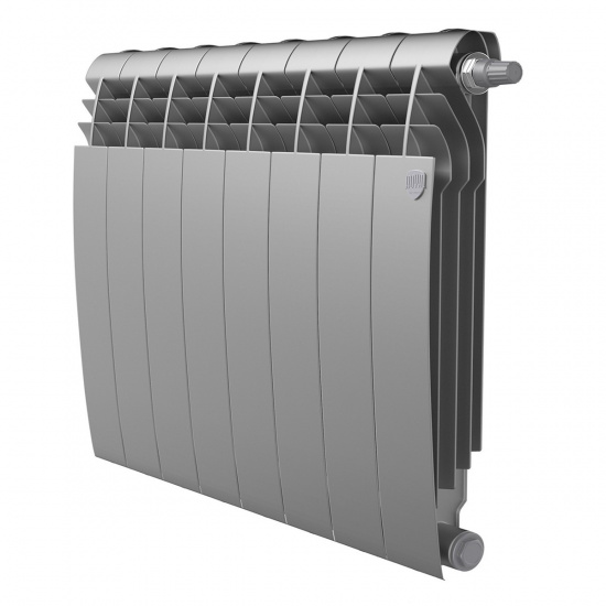 Большое фото товара - Радиатор BiLiner 500 Silver Satin VR80 - 8 секц. Royal Thermo RTBSSVR8050008, RTBSSVR8050008. Вариант №1