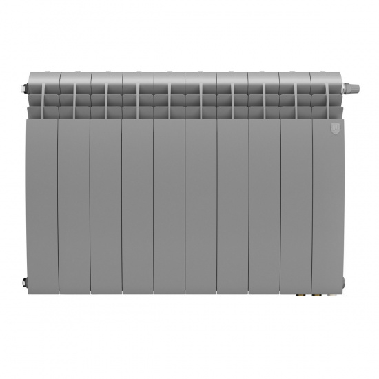 Большое фото товара - Радиатор BiLiner 500 Silver Satin VR80 - 10 секц. Royal Thermo RTBSSVR8050010, RTBSSVR8050010. Вариант №2