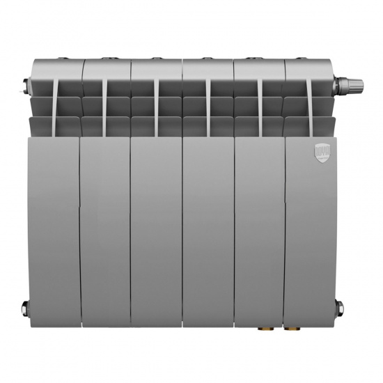 Большое фото товара - Радиатор BiLiner 350 Silver Satin VR80 - 6 секц. Royal Thermo RTBSSVR8035006, RTBSSVR8035006. Вариант №2