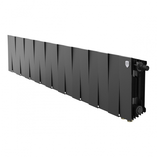 Большое фото товара - Радиатор PianoForte 200 Noir Sable VDR80 - 18 секц. Royal Thermo RTPNSVDR8020018, RTPNSVDR8020018. Вариант №1