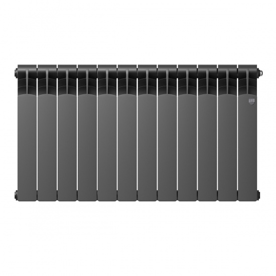 Большое фото товара - Радиатор Revolution Bimetall 500 2.0/Noir Sable – 12 секц. Royal Thermo RTRBNS250012, RTRBNS250012. Вариант №2