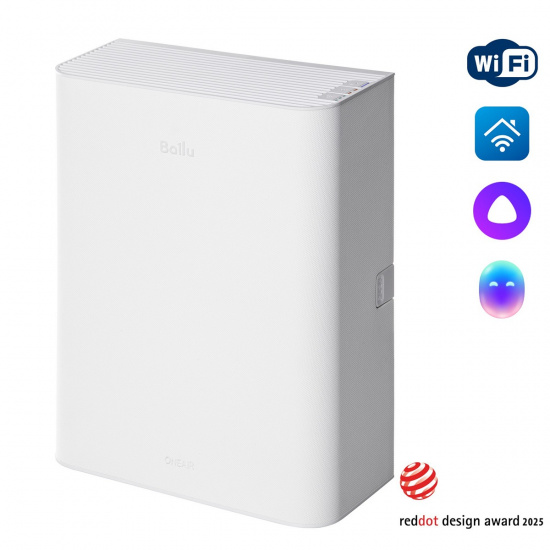 Большое фото товара - Очиститель воздуха приточный ONEAIR ASP-100 белый BALLU ASP-100W, ASP-100W. Вариант №1