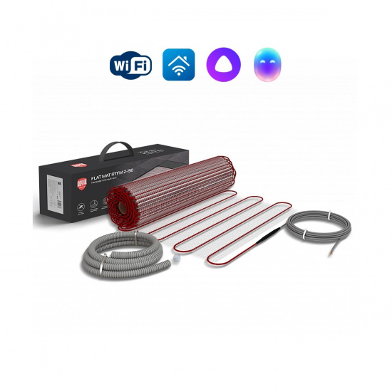 Большое фото товара - Комплект теплого пола Flat Mat RTFM 2-150-8 Royal Thermo RTFM 2-150-8 комплект, RTFM 2-150-8 комплект. Вариант №1