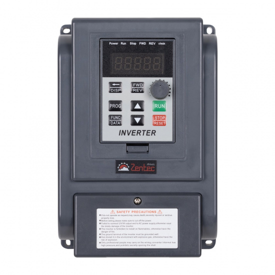 Большое фото товара - Преобразователь частоты Zentec FL751T1B (0,75кВт 1х220В), FL751T1B (0,75кВт 1х220В). Вариант №2