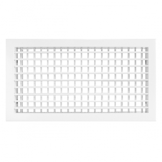 Большое фото товара - Решетка настенная двухрядная 2 WA 100x100 SHUFT 2_WA_ 100x100, 2_WA_ 100x100. Вариант №2