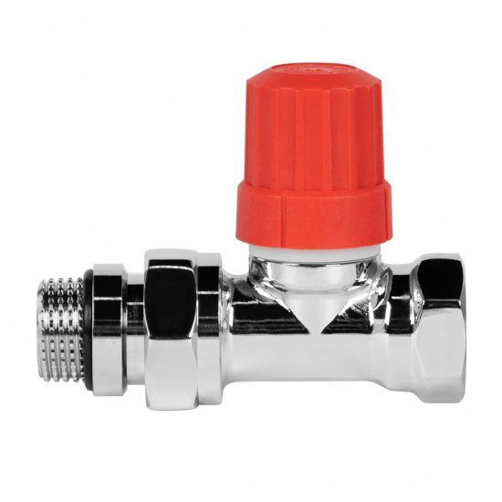 Большое фото товара - Набор термостатический прямой Design 1/2 Click с термоголовкой Design Royal Thermo RTE07.001 CH, RTE07.001 CH. Вариант №2