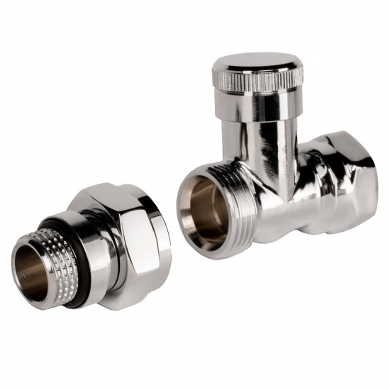 Большое фото товара - Набор термостатический прямой Design 1/2 Click с термоголовкой Design Royal Thermo RTE07.001 CH, RTE07.001 CH. Вариант №4