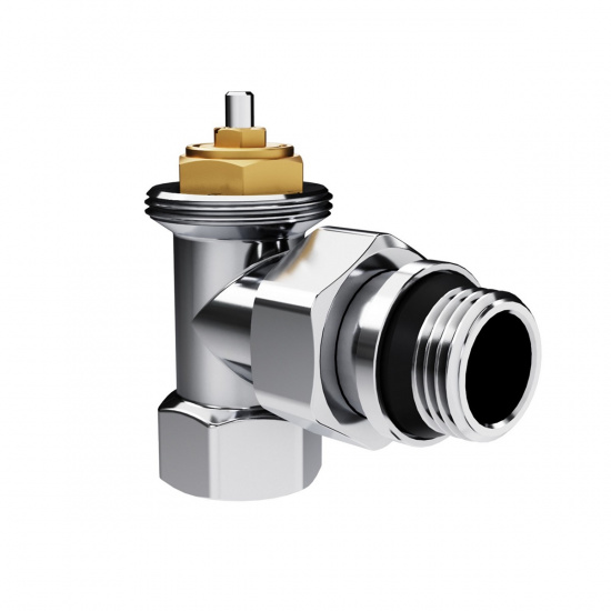 Большое фото товара - Набор термостатический угловой Design 1/2 М30х1,5 (Хром) Royal Thermo RATVDU11212CH, RATVDU11212CH. Вариант №3