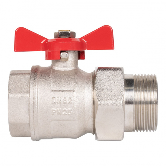 Большое фото товара - Кран шаровый OPTIMAL 1 1/4 НГ бабочка Royal Thermo RTO 07.019, RTO 07.019. Вариант №3
