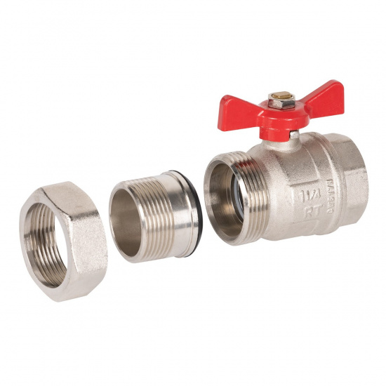 Большое фото товара - Кран шаровый OPTIMAL 1 1/4 НГ бабочка Royal Thermo RTO 07.019, RTO 07.019. Вариант №5