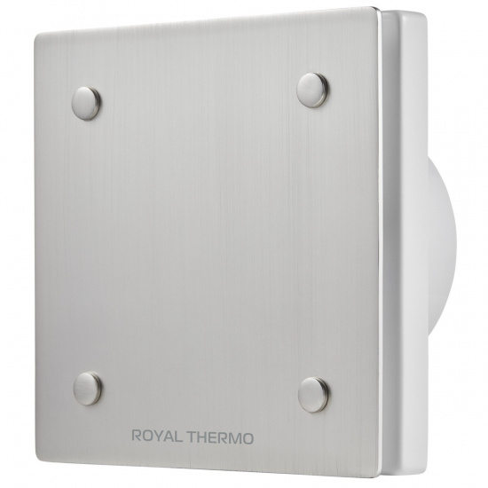 Большое фото товара - Вентилятор вытяжной Calipso Royal Thermo RAFC 120 Chrome, RAFC 120 Chrome. Вариант №2