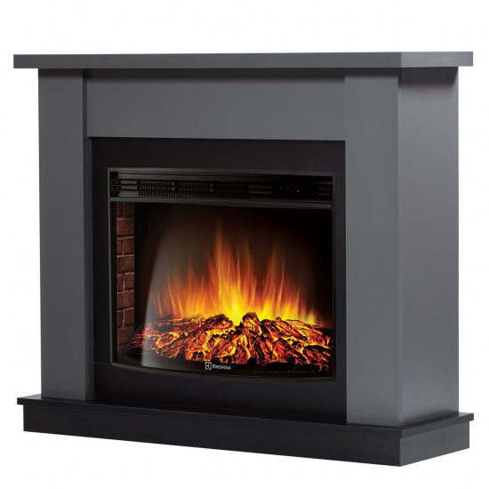 Большое фото товара - Каминокомплект : Очаг EFP/P-2520LS N портал Canto 25 графит Firelight set 2520LS N + Canto 25 G, set 2520LS N + Canto 25 G. Вариант №2