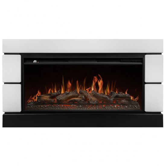 Большое фото товара - Камин Aurora RTFP/P-AR40LS Moderno 42/40/36 белый Royal Thermo set RTFP/P-AR40LS+Moderno 40 W, set RTFP/P-AR40LS+Moderno 40 W. Вариант №1