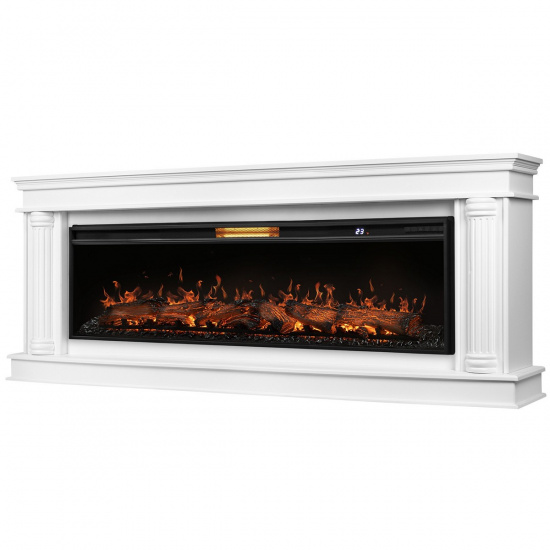 Большое фото товара - Камин Aurora RTFP/P-AR60LS Olympia 60 белый Royal Thermo set RTFP/P-AR60LS+Olympia 60 W, set RTFP/P-AR60LS+Olympia 60 W. Вариант №1
