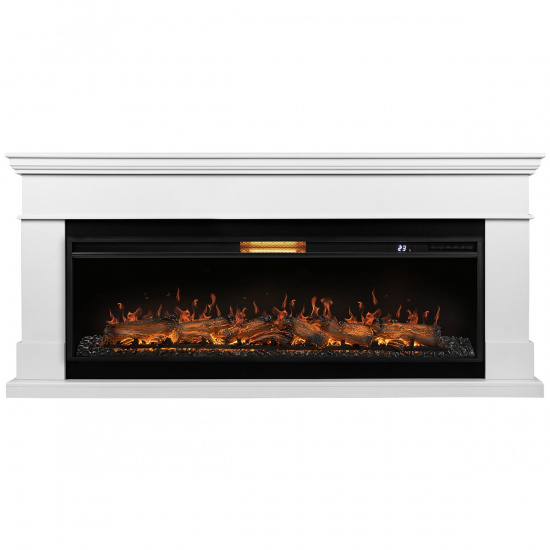 Большое фото товара - Камин Aurora RTFP/P-AR60LS California 60 W белый Royal Thermo set RTFP/P-AR60LS+California 60 W, set RTFP/P-AR60LS+California 60 W. Вариант №2