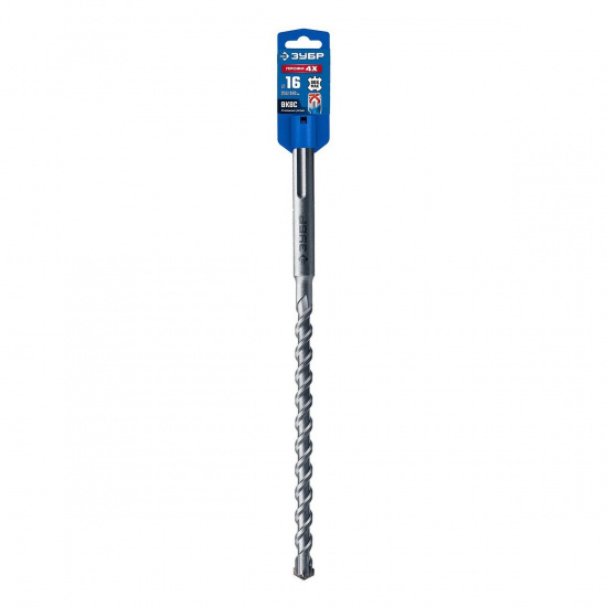 Большое фото товара - Бур SDS-max ПРОФИ-4Х 16x250/380мм ЗУБР 29350-250-16_z03, 29350-250-16_z03. Вариант №1