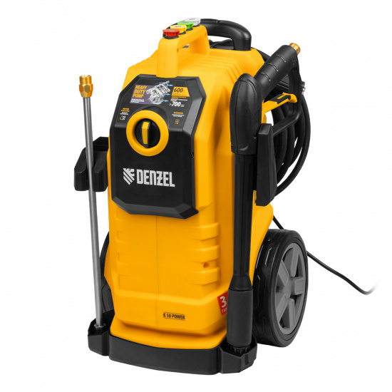 Большое фото товара - Моечная машина высокого давления K 50 Power 2100Вт 150 бар 600л/ч асинх. двиг. Denzel 58271, 58271. Вариант №4