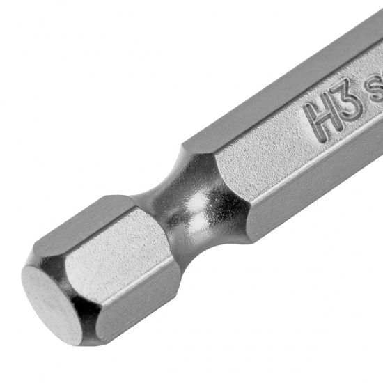Большое фото товара - Бита HEX 3х50мм сталь S2 шестигр. 10шт Gross 114062, 114062. Вариант №4