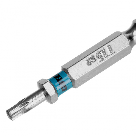 Большое фото товара - Бита Torx 15х50мм сталь S2 шестигр. 2шт Gross 114619, 114619. Вариант №3