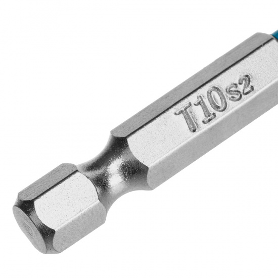 Большое фото товара - Бита Torx 10х50мм сталь S2 шестигр. 10шт Gross 114068, 114068. Вариант №4
