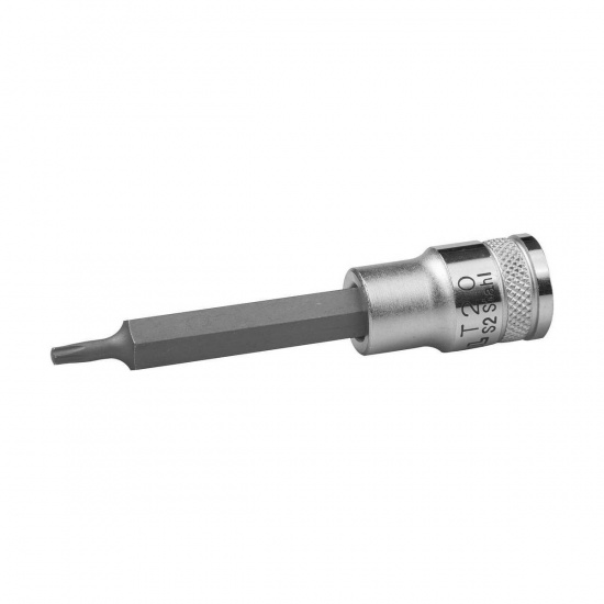 Большое фото товара - Удлиненная торцовая бита-головка T20 1/2 TORX KRAFTOOL 27906-20_z01, 27906-20_z01. Вариант №1
