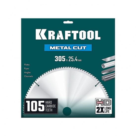 Большое фото товара - Диск пильный по металлу и стали 105Т Metal Cut 305х25.4мм KRAFTOOL 36954-305-25.4-105, 36954-305-25.4-105. Вариант №2