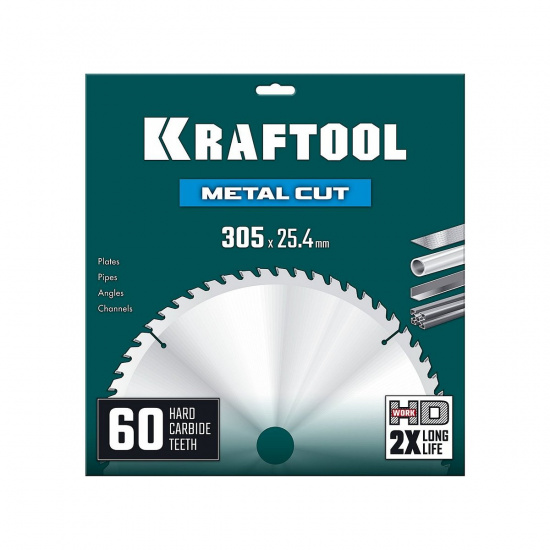 Большое фото товара - Диск пильный по металлу и стали 60Т Metal Cut 305х25.4мм KRAFTOOL 36954-305-25.4-60, 36954-305-25.4-60. Вариант №2