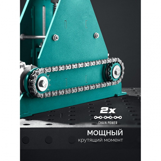 Большое фото товара - Цепной профилегибочный станок 60х40мм CB-60 KRAFTOOL 23630-60, 23630-60. Вариант №3