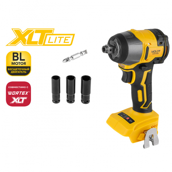 Большое фото товара - Гайковерт аккумуляторный MCWR 3518 XLT Lite SOLO MOLOT 2335039, 2335039. Вариант №1