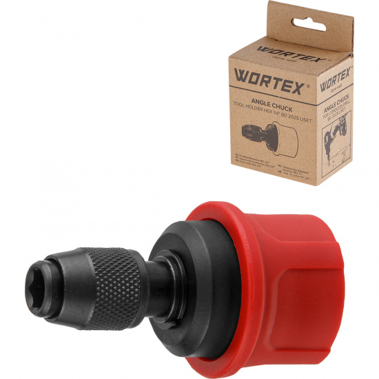 Большое фото товара - Насадка для фиксации оснастки HEX 1/4 для BD 2025 LiSET WORTEX 1325848, 1325848. Вариант №1