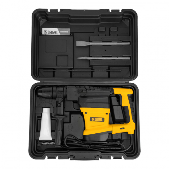 Большое фото товара - Перфоратор электрический RHVB-1300-40 SDS-Max 1300Вт 10Дж 2 реж. Denzel 26621, 26621. Вариант №3