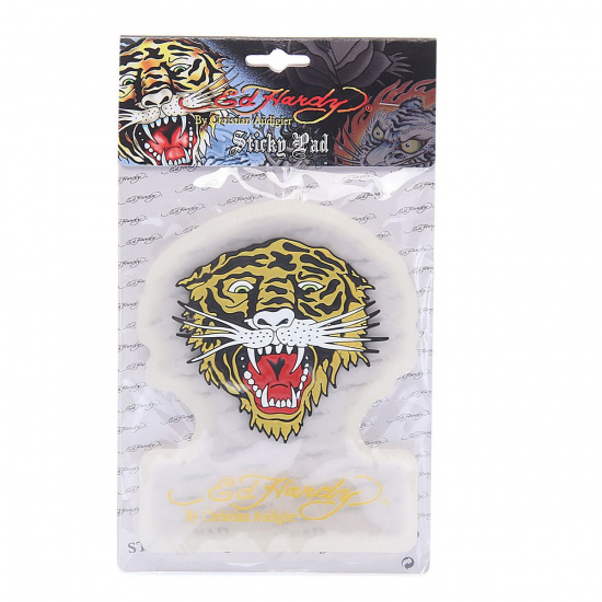 Большое фото товара - Коврик антискатный TIGER CLEAR на панель приборов 17х13см ED HARDY EH-00228T, EH-00228T. Вариант №1