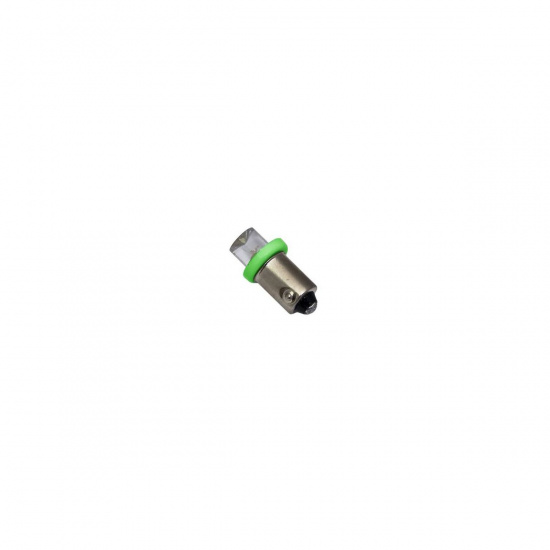 Большое фото товара - Автолампа T4W BA9s LED CONE GREEN 12V MEGA ELECTRIC ME-0411G, ME-0411G. Вариант №1