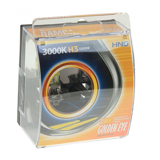 Большое фото товара - Автолампа H3 55 PK22s GEN EYE 3000K 2шт 12V HNG-12355GE2, HNG-12355GE2. Вариант №1