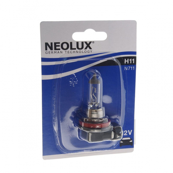 Большое фото товара - Автолампа H11 55 PGJ19-2 блистер 12V NEOLUX N711-01B, N711-01B. Вариант №1