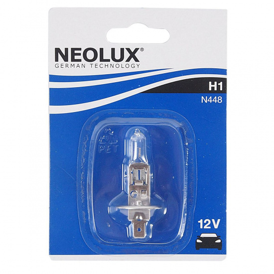 Большое фото товара - Автолампа H1 55 P14.5s блистер 12V NEOLUX N448-01B, N448-01B. Вариант №1