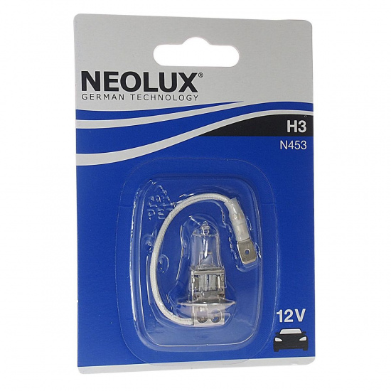 Большое фото товара - Автолампа H3 55 PK22s блистер 12V NEOLUX N453-01B, N453-01B. Вариант №1
