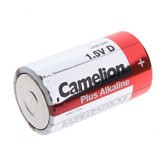 Большое фото товара - Элемент питания D: LR20-BC2 ALKALINE PLUS 1,5V CAMELION C-LR20Pбл, C-LR20Pбл. Вариант №1