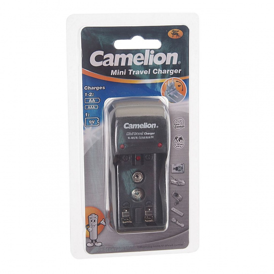 Большое фото товара - Зарядное устройство BC-1001A Ni-MH/Ni-Cd 2*AAA/АА/9V 220V CAMELION C-BC1001A, C-BC1001A. Вариант №1