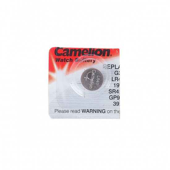Большое фото товара - Элемент питания SR41W: 392-BC1 SALINE таблетка часы и пр. 1,55V CAMELION C-392бл, C-392бл. Вариант №1