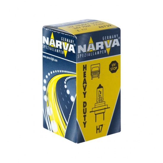 Большое фото товара - Автолампа H7 70 PX26d HEAVY DUTY 24V NARVA 487293000, 487293000. Вариант №1