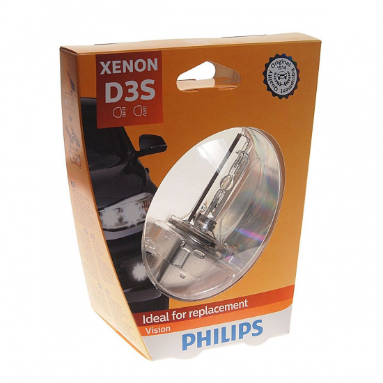 Большое фото товара - Автолампа D3S 35 PK32d-5 Xenon Vision 4600K блистер 42V PHILIPS 42403VIS1, 42403VIS1. Вариант №1