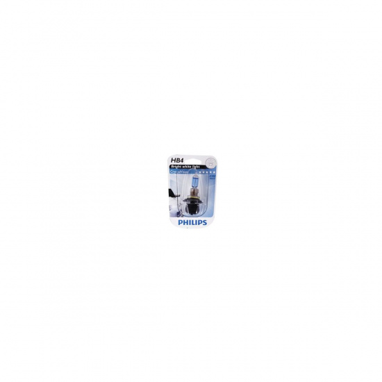 Большое фото товара - Автолампа HB4/9006 55 P22d CrystalVision 4300K блистер 12V PHILIPS 9006CVB1, 9006CVB1. Вариант №1