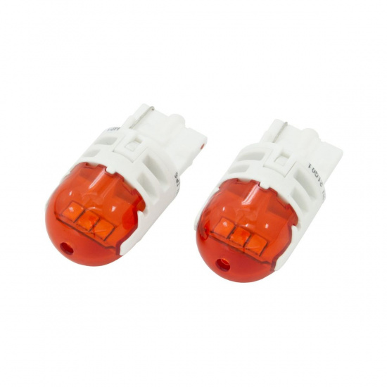 Большое фото товара - Автолампа W21W W3*16d LED AMBER Ultinon Pro6000 80Лм 2шт 12V PHILIPS 11065AU60X2, 11065AU60X2. Вариант №1