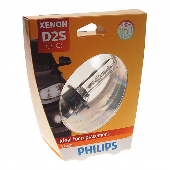 Большое фото товара - Автолампа D2S 35 P32d-2 Xenon Vision 4600K блистер 85V PHILIPS 85122VIS1, 85122VIS1. Вариант №1