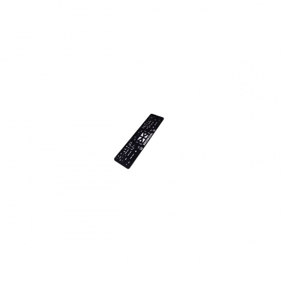 Большое фото товара - Рамка для номера 112/1-STD-HD SILVER с защелкой и надписью HONDA рельефная АВТОСТОП AB-012HD, AB-012HD. Вариант №1