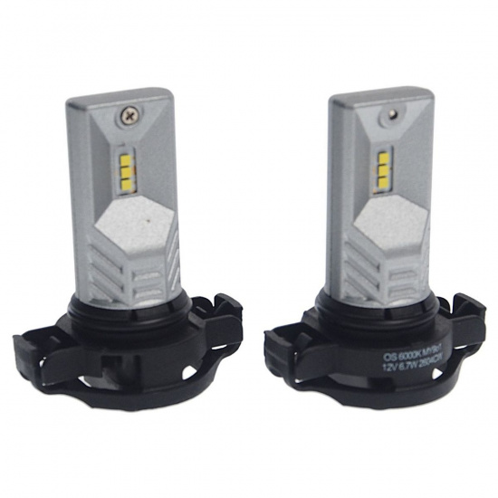 Большое фото товара - Автолампа PSX24W PG20-7 LED PREMIUM COOL WHITE 6000K 2шт 12V OSRAM 2604CW, 2604CW. Вариант №1