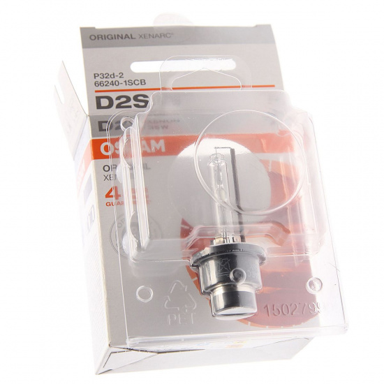 Большое фото товара - Автолампа D2S 35 P32d-2 XENON XENARC 4300K 85V блистер OSRAM 66240-1SCB, 66240-1SCB. Вариант №1