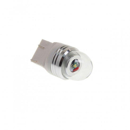 Большое фото товара - Автолампа W21/5W W3*16q 1 SMD CREE WHITE 180лм 6000K 12V MEGAPOWER M-20397DW, M-20397DW. Вариант №1