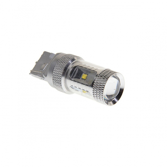 Большое фото товара - Автолампа W21W W2.5*16q 6 SMD WATTS CREE WHITE 6000K 480лм 12V MEGAPOWER M-20393SW, M-20393SW. Вариант №1